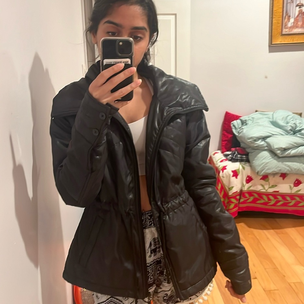 Black Polyester Jacket